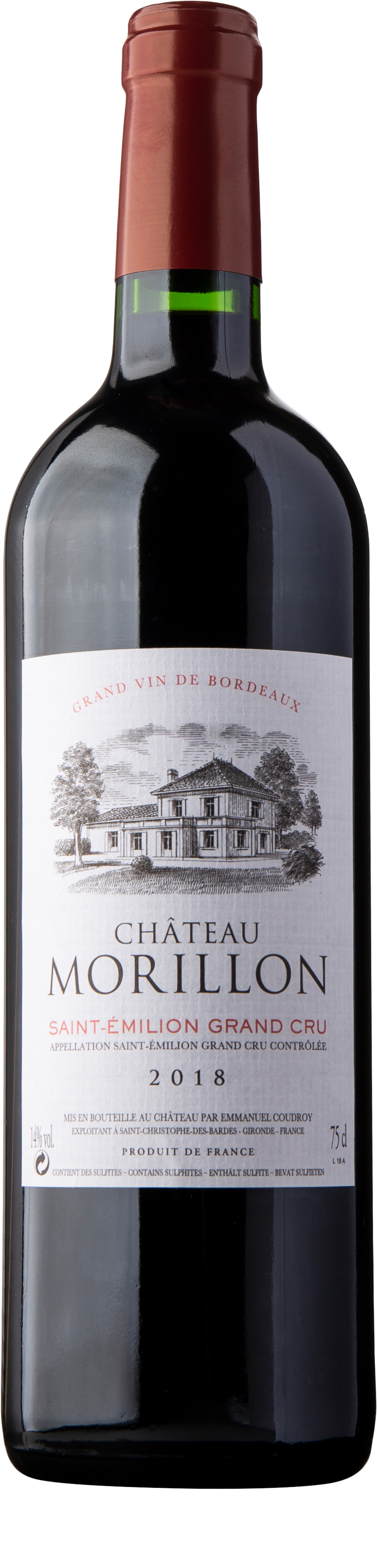 2018 Chateau Morillon, Saint-Emilion grand Cru
