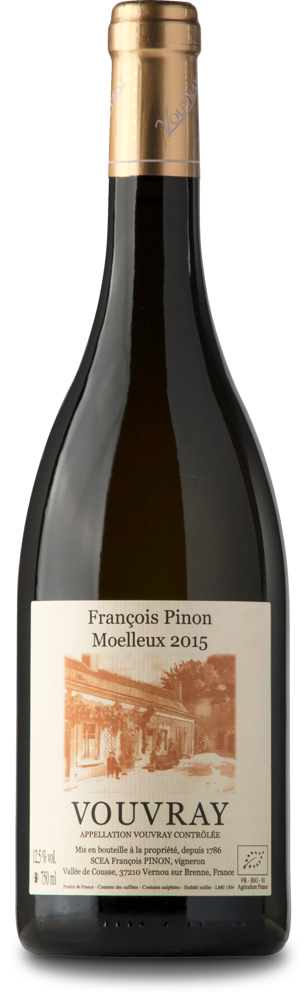 2015 Vouvray Moelleux, Domaine Francois Pinon