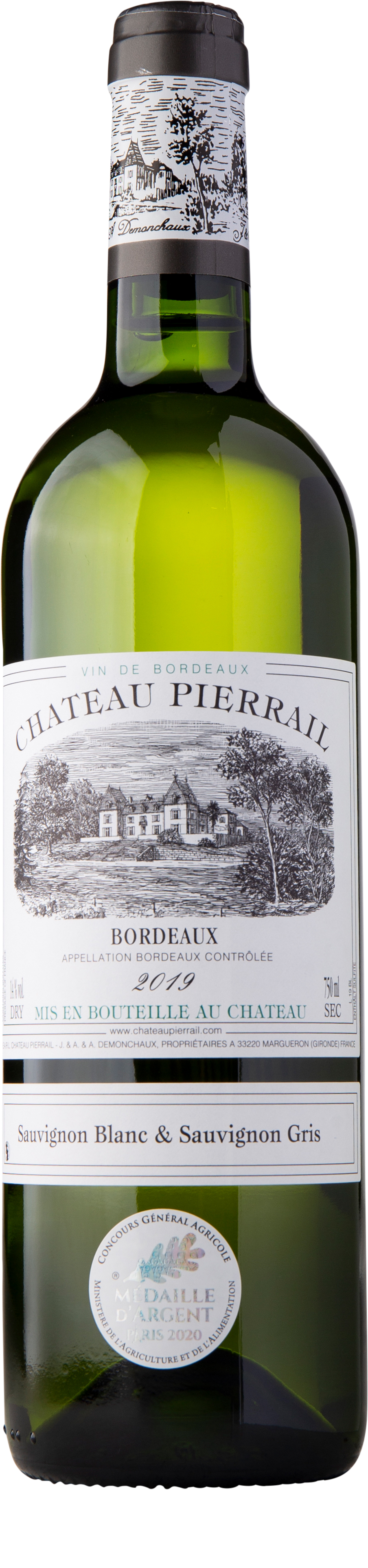 2024 Château Pierrail Blanc, AOP