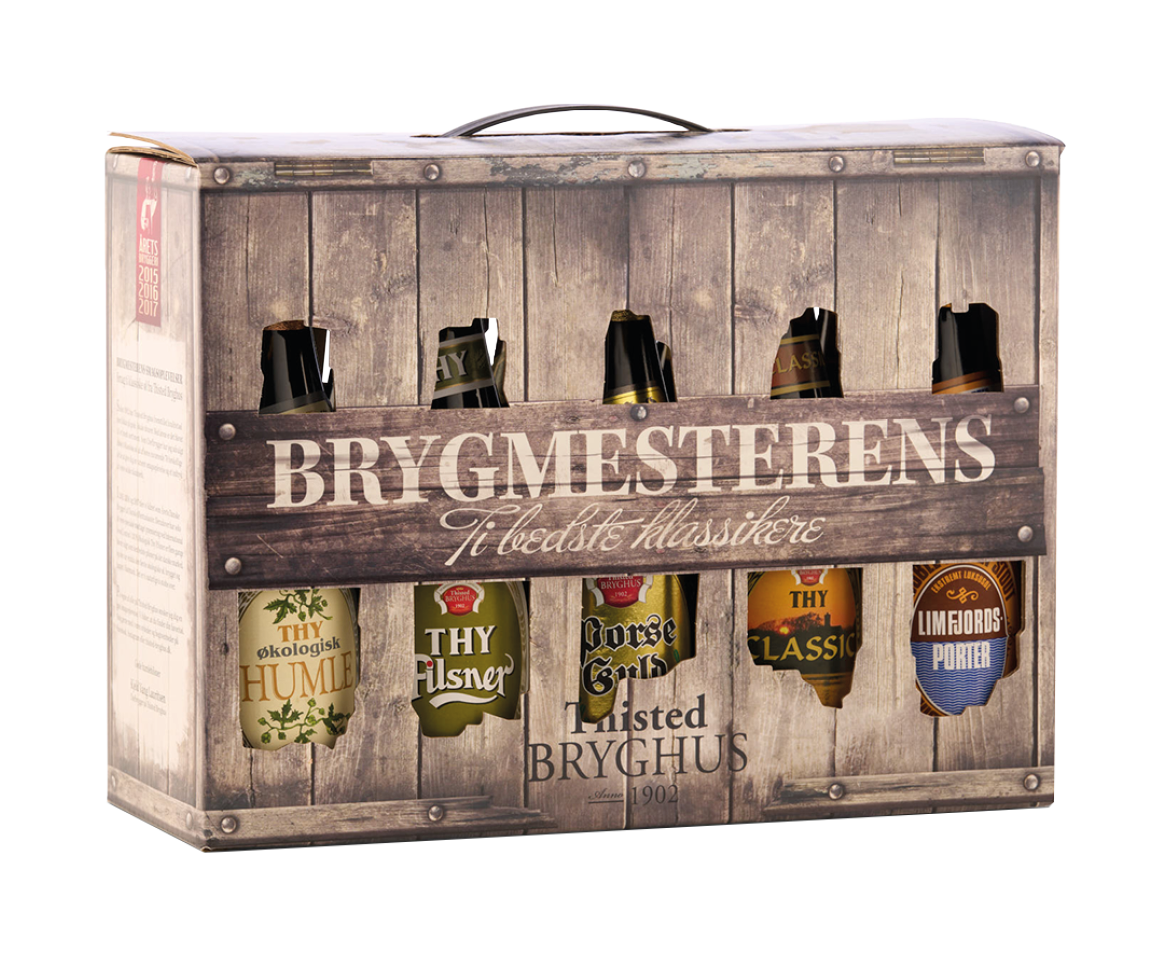 Smagsoplevelser fra Thisted Bryghus - 10 øl - flere økologiske varianter
