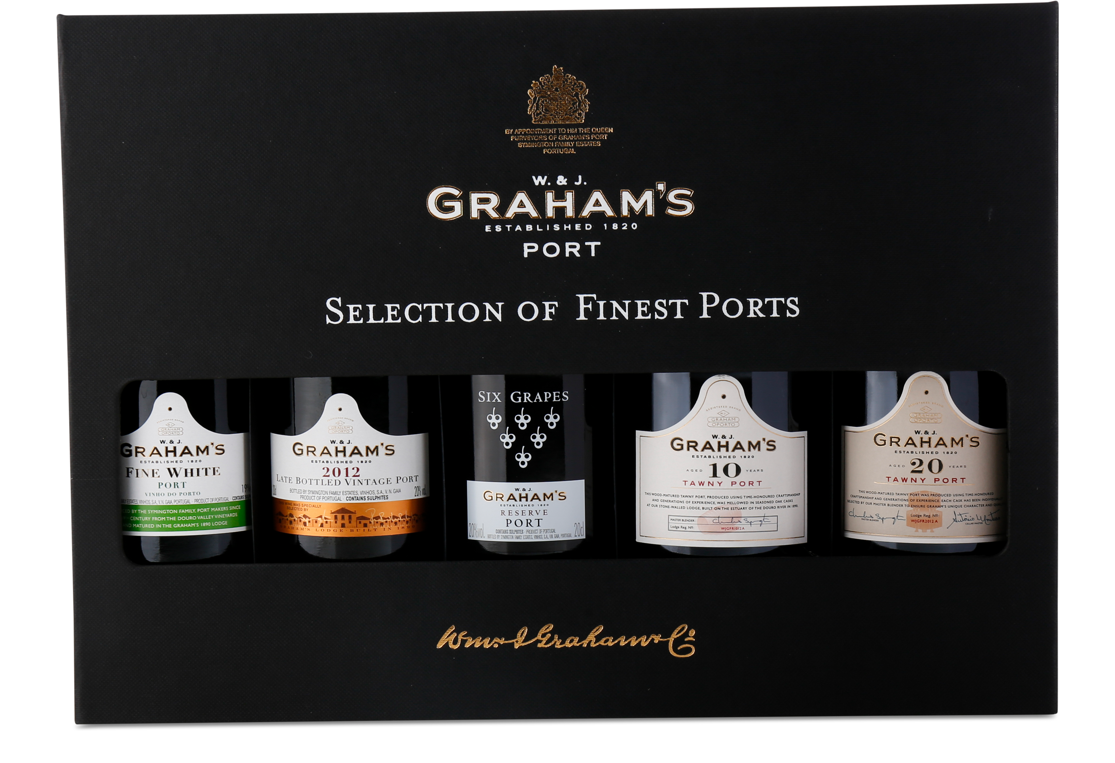 Graham's Selection Pack med 5 flasker Portvin