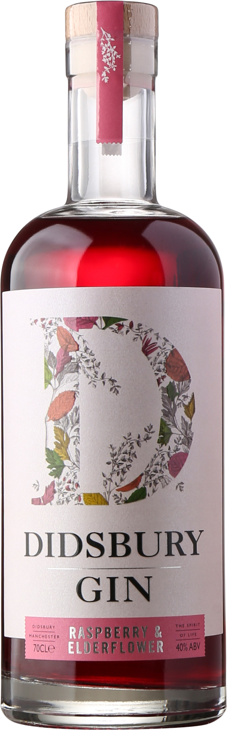 Didsbury Raspberry & Elderflower Gin