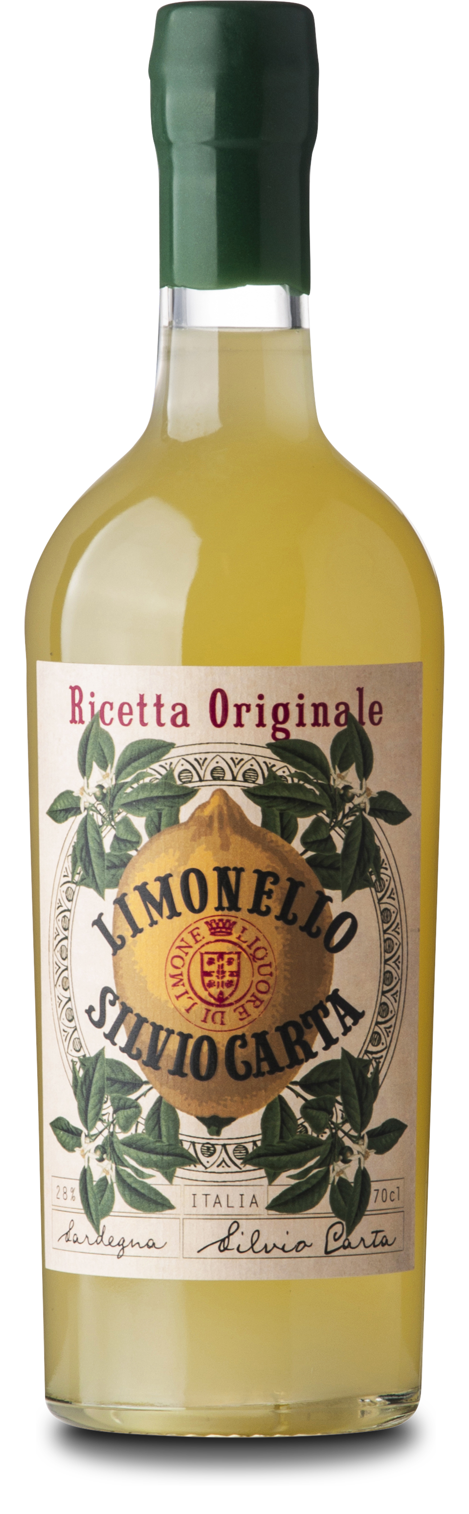 Silvio Carta Limoncello Antica Ricetta 28%