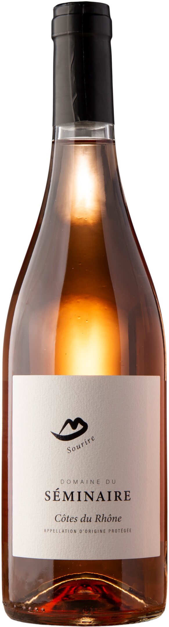 2024 Domaine Du Seminaire, Cotes du Rhone Rosé, Sourire Økologisk