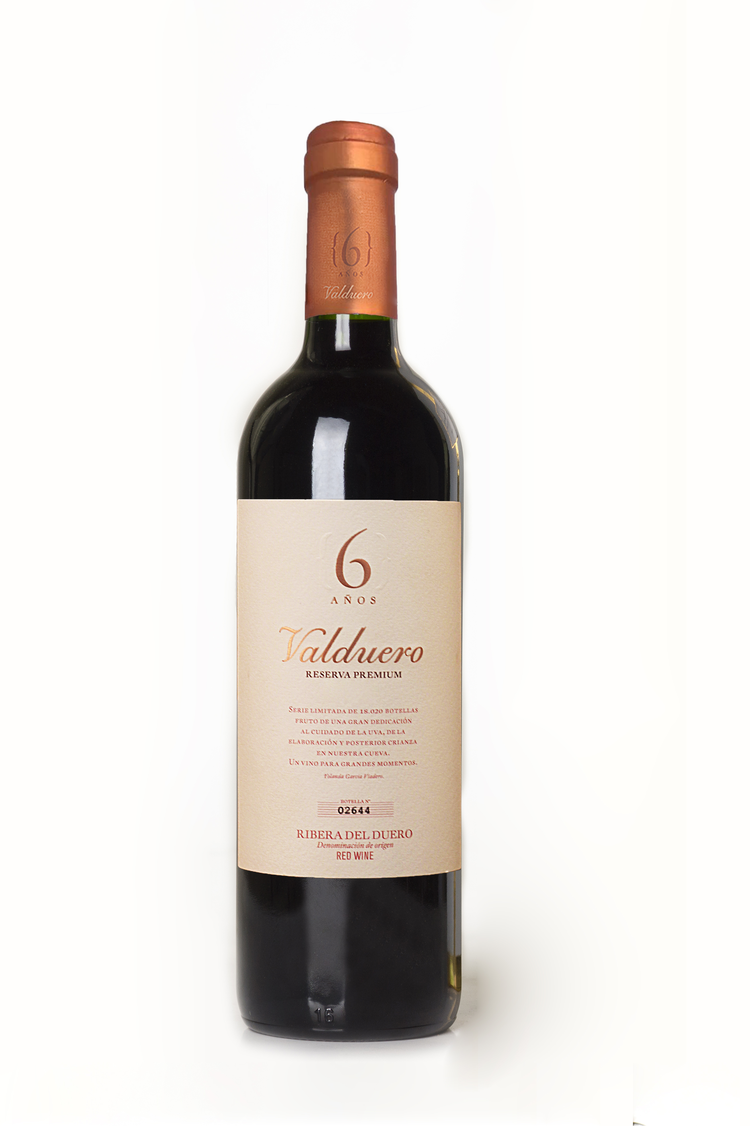 2016 Valduero Reserva Premium 6 Años, Magnum