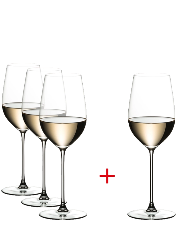 Riedel Veritas Riesling/Zinfandel 5449/15 - Value Set m. 4 glas