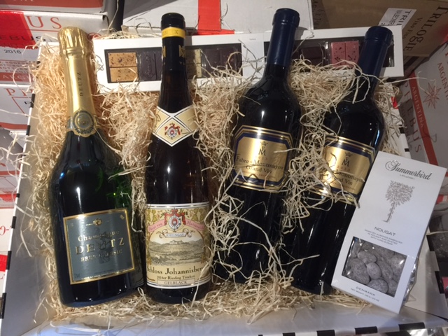 Luksus Deutz Champagne- og vingave