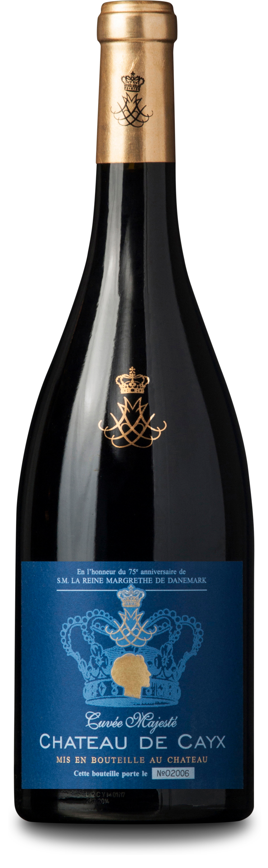 2012 Cuvee Majeste Rouge, AOP, Cayx