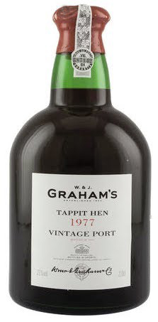 1977 Graham's Vintage Portvin Tappit Hens i ubrudt trækasse