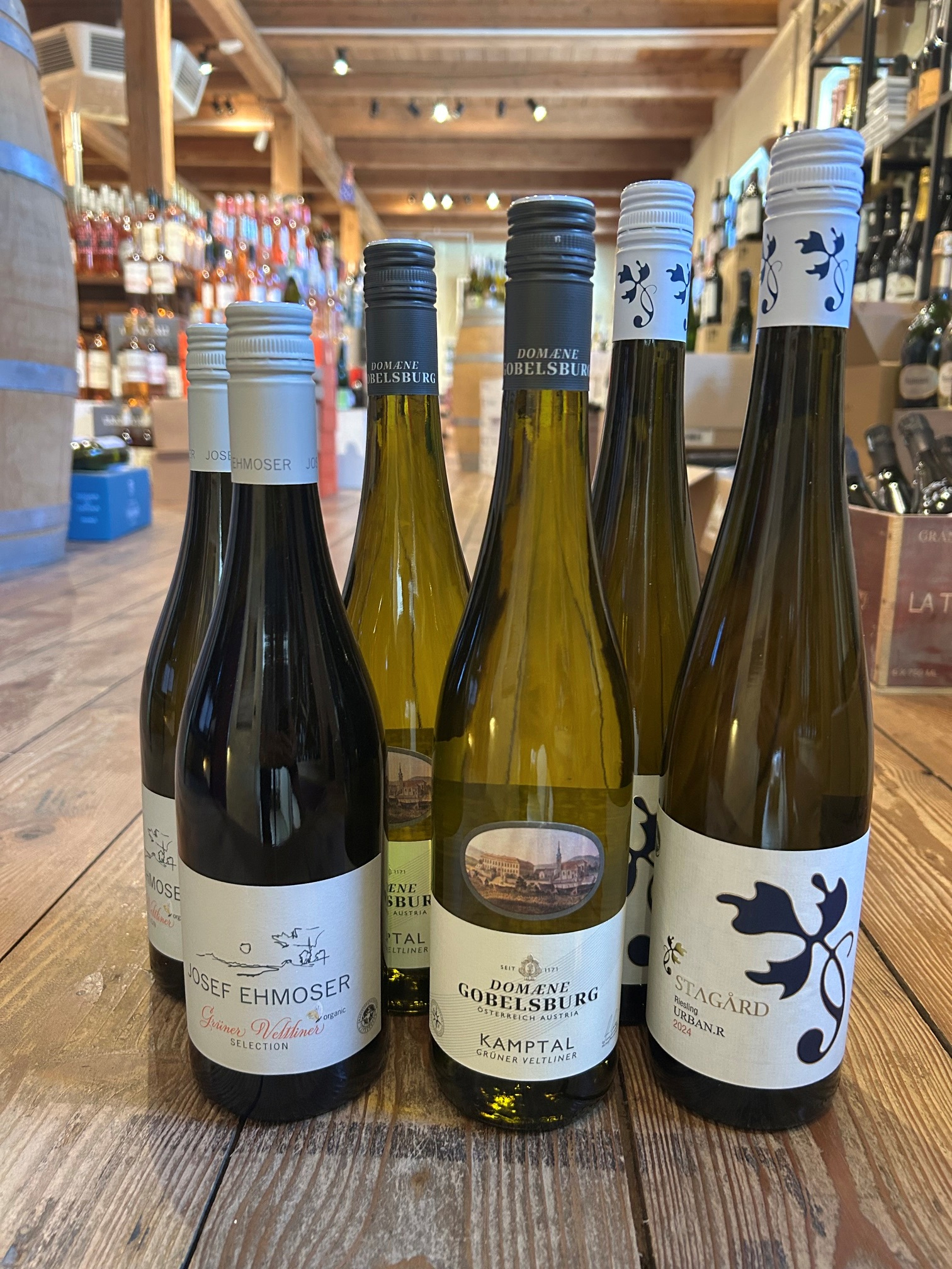 Smagekasse østrigsk Grüner Veltliner - 6 flasker