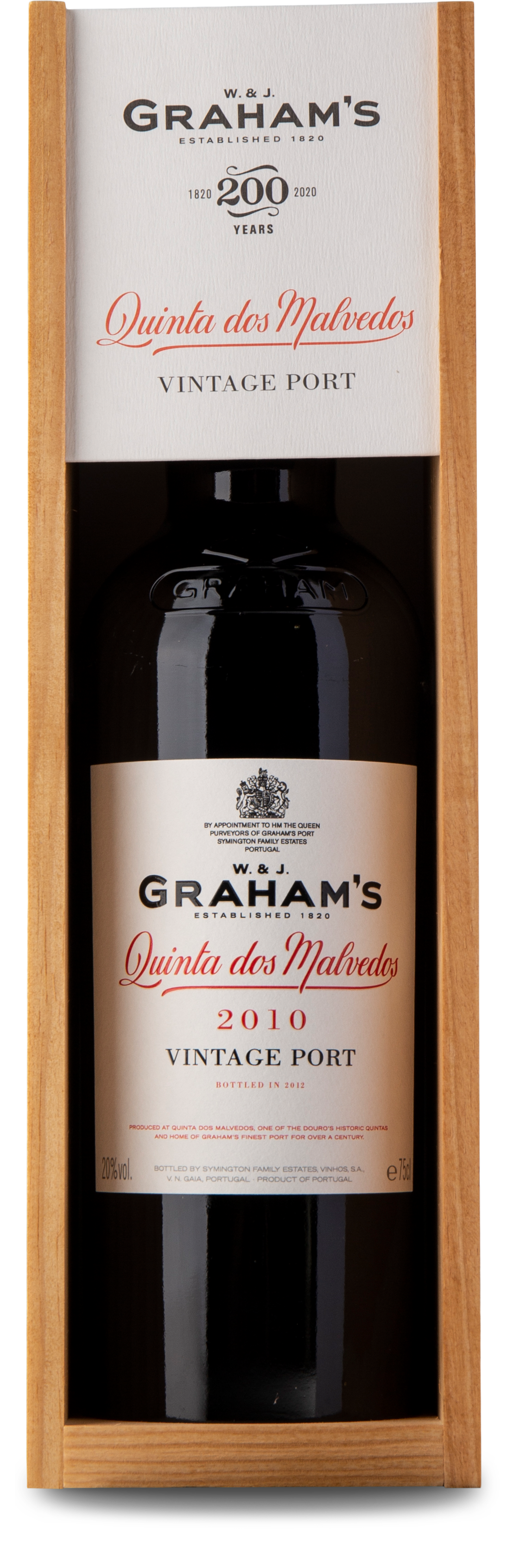 2010 Graham's Malvedos Single Quinta Vintage Portvin
