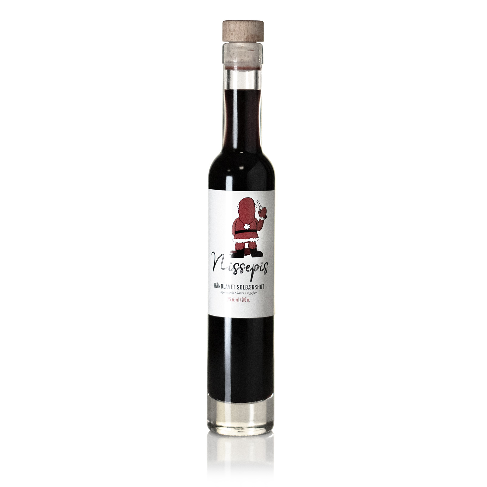 Nisse(censureret) - Håndlavet solbærshot 700 ml