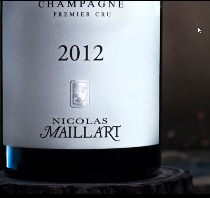 Nicolas Maillart Millésime 2012