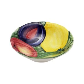 Italiensk fajance skl Frugt :29 cm