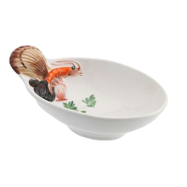 Italiensk fajance Skaldyr Skl 22*14cm