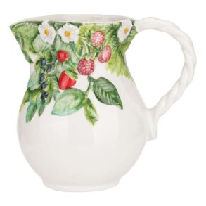 Italiensk fajance Skovbr Kande