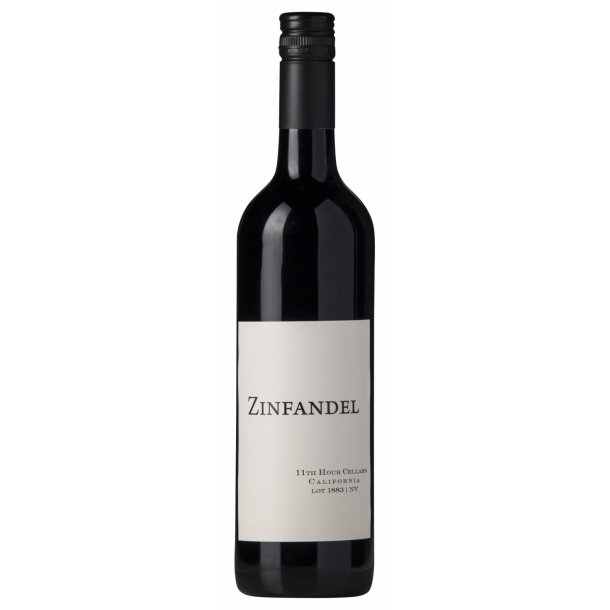 11th Hour Zinfandel med logoetiket (83,20 kr. ex moms)