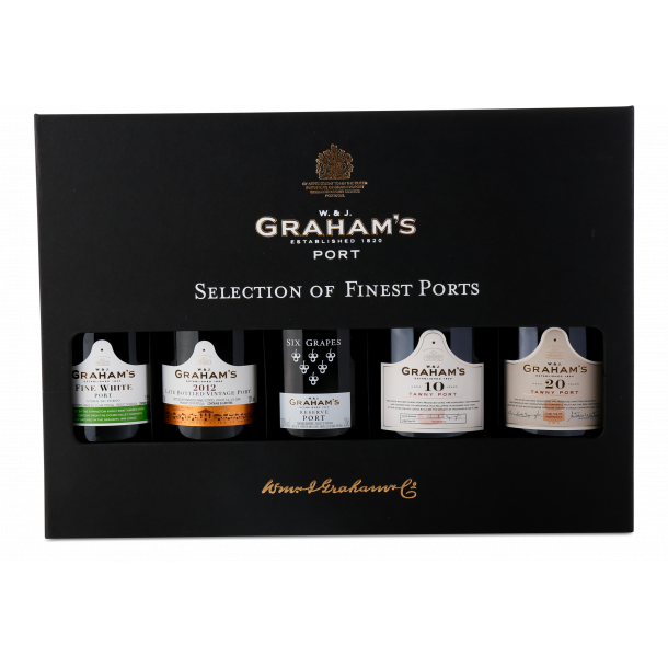 Graham's Selection Pack med 5 flasker Portvin