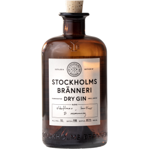 Stockholms Brnneri Dry Gin, 40%, kologisk 