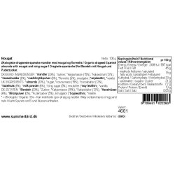 Summerbird mandler - Nougat