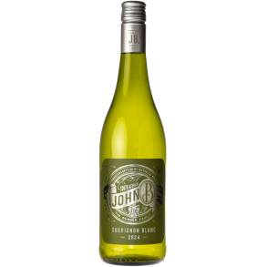  2024 John B Sauvignon Blanc med logoetiket (64 kr. ex. moms)