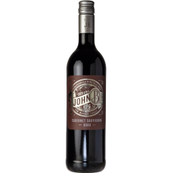 2022 John B Red med logoetiket (64,00 kr. ex. moms) - forventet hjemkomst juni 2025