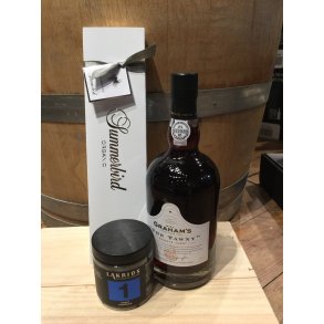 Gave med portvin, chokolade og lakrids
