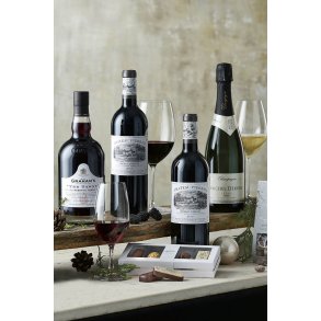 Vingave - Bordeaux, Champagne, Port og Summerbird Chokolade