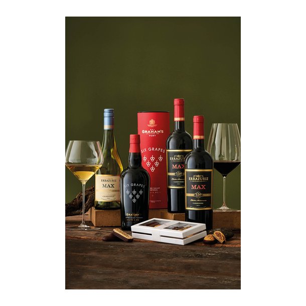 Chilensk smagekasse - 4 fl og chokolade