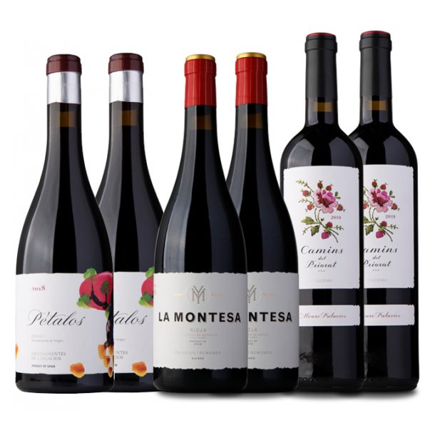 Vinkasse med vin fra Alvaro Palacios