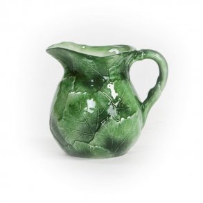 Italiensk fajance Vinblade Kande 1,25 ltr.