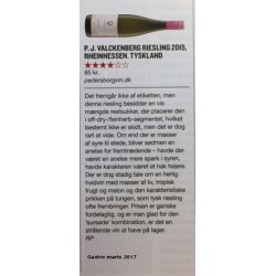 2024 Valckenberg Riesling QbA med logoetiket (78,00 kr. ex. moms)