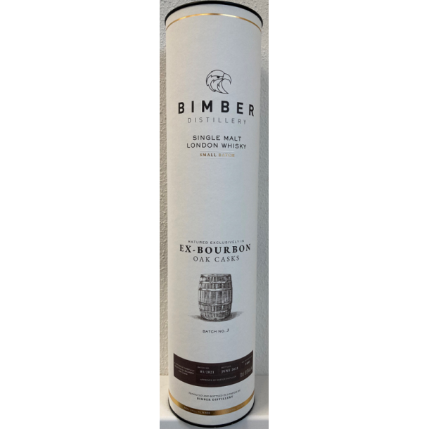 Bimber Single Malt Whisky Ex Bourbon Oak Cask Batch no. 3