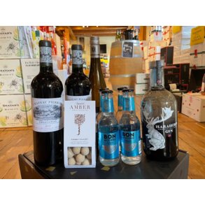 Gingave med Harahorn gin, vin og ndder