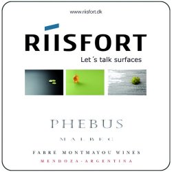 2023 Phebus Malbec med logo etiket (74,000 kr. ex. moms)