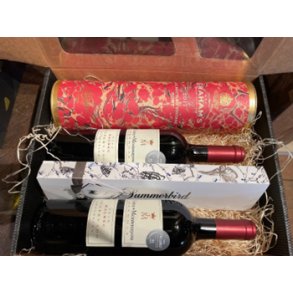 Portvinsgaven med rdvin og chokolade