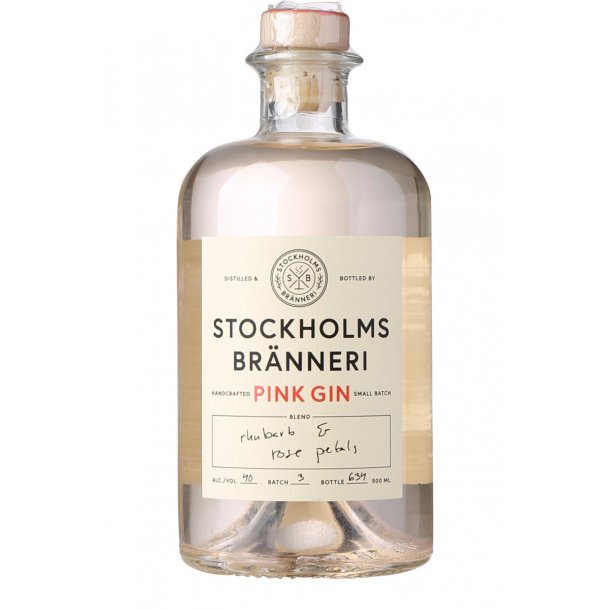 Stockholms Brnneri Pink Gin, 40%, kologisk 