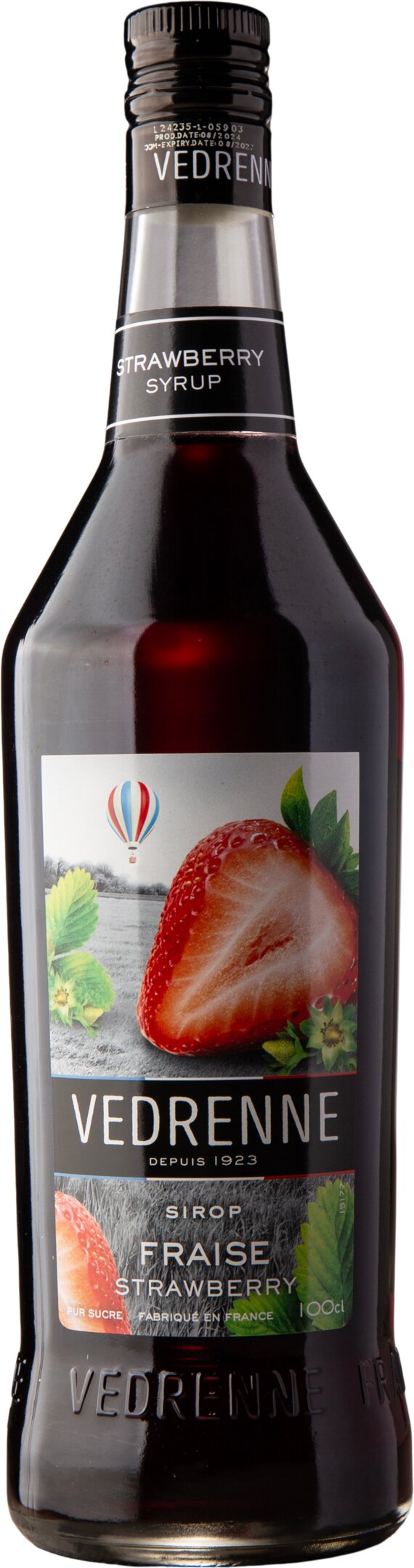 Védrenne Strawberry/Jordbær Sirup