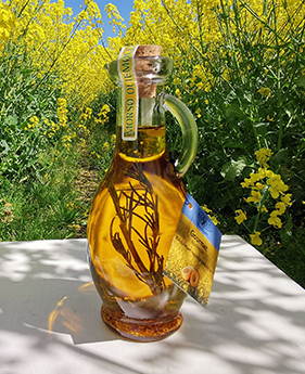 Rapsolie med citron 250 ml. Morsø Oliemølle