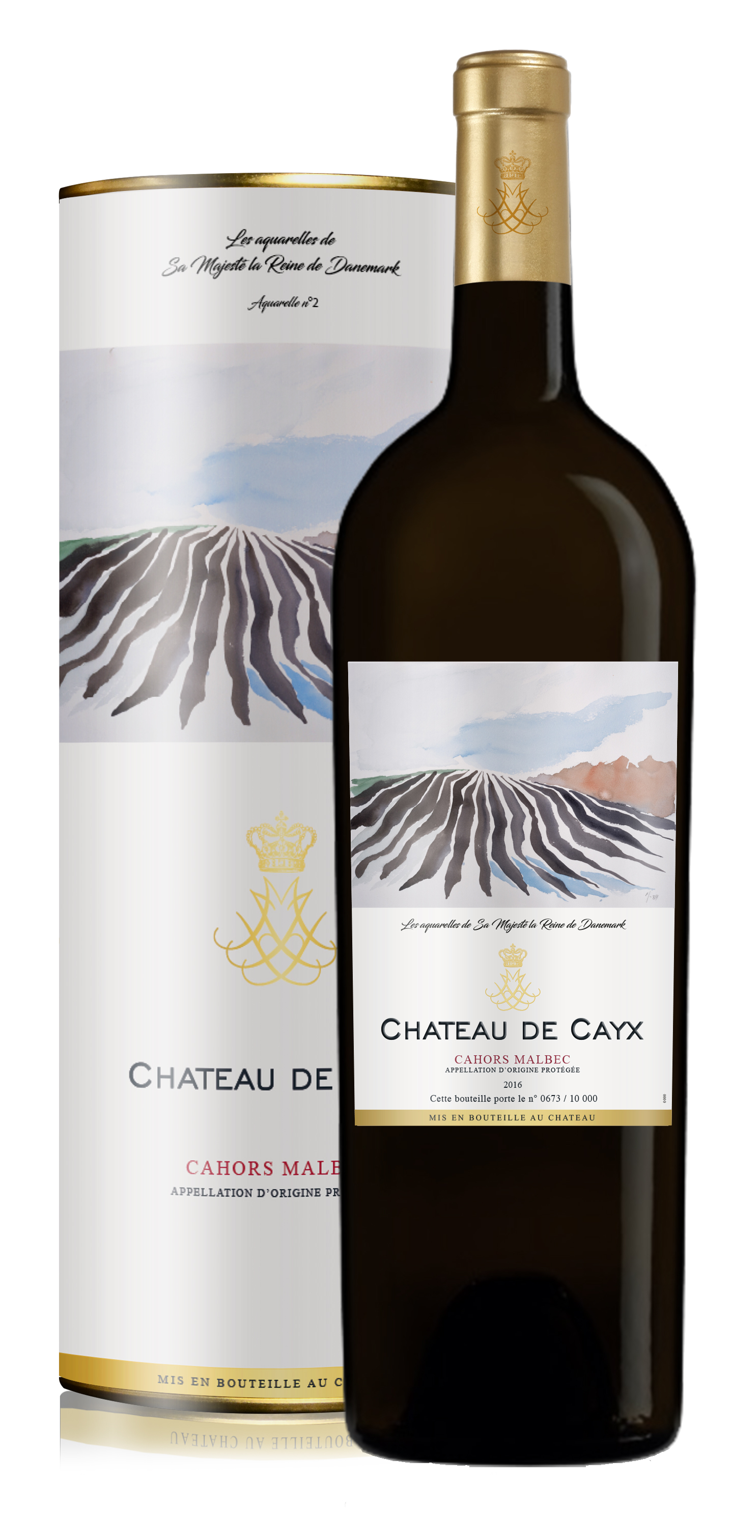 2016 Les Aquarelles de Majeste, Chateau de Cayx, MAGNUM